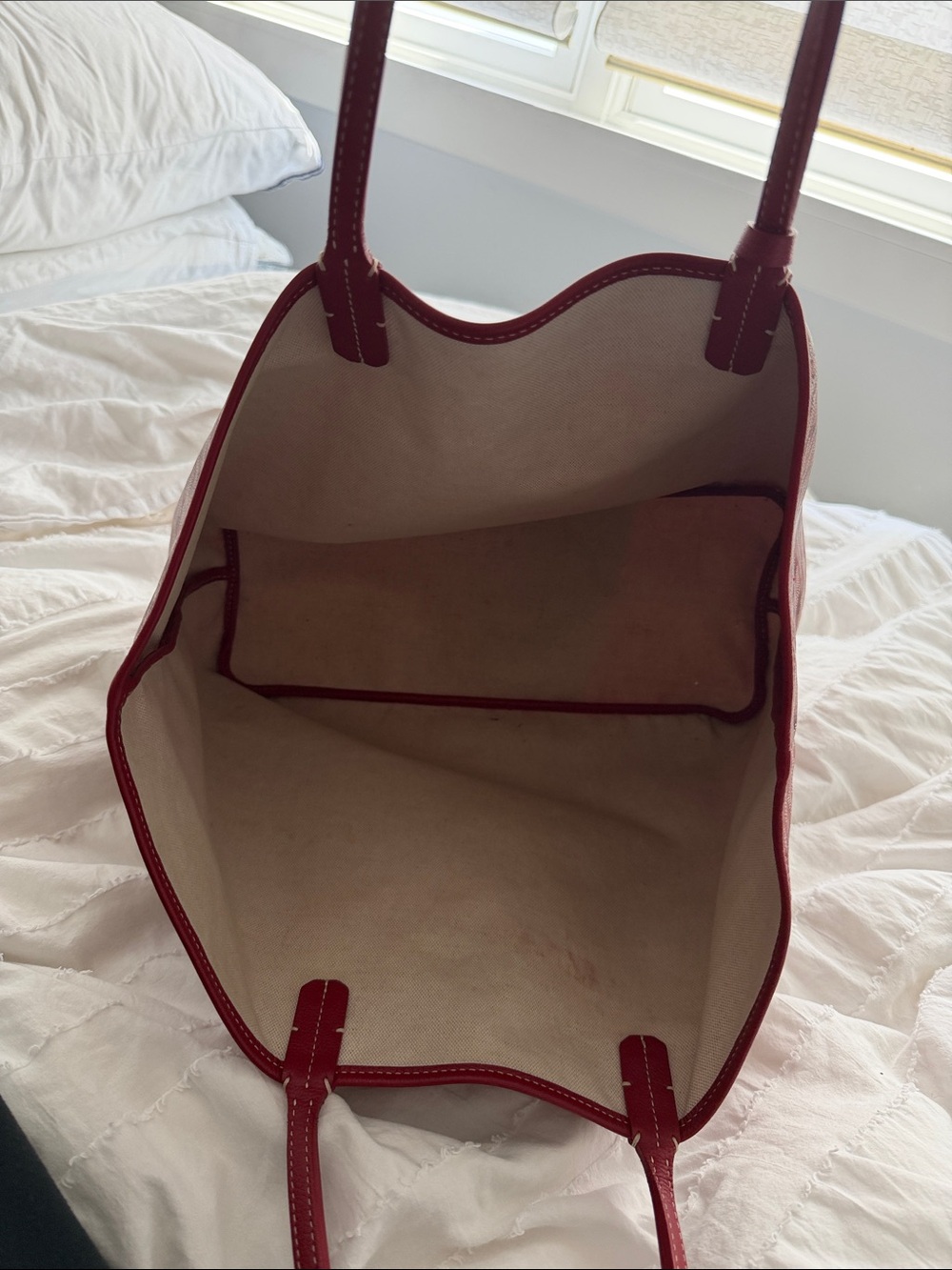 Goyard Red St Louis PM tote - Picture 3 of 11